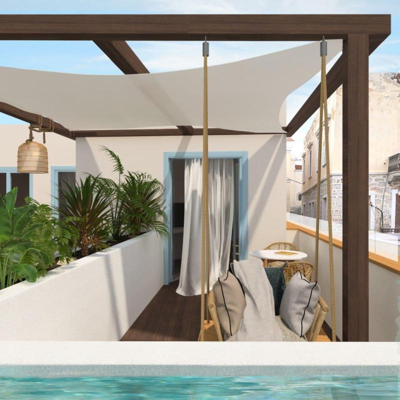 Shapes Luxury Suites Ермополи Екстериор снимка